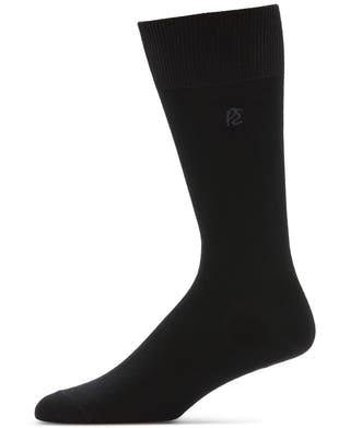 Perry Ellis Socks Rayon Dress Sock Single Pack