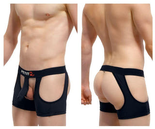 PetitQ Black Bais Boxer Brief