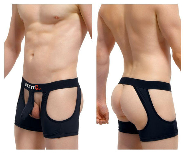 PetitQ Black Bais Boxer Brief