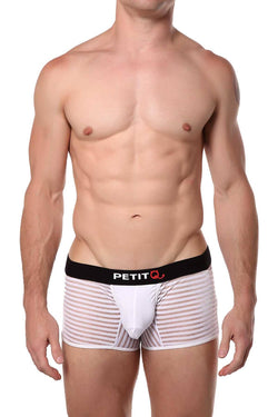 PetitQ White Big-Bulge Boxer Brief thumbnail 1