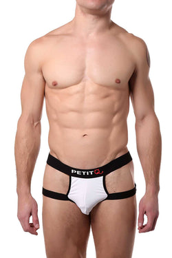 PetitQ White/Black Hips-Dont-Lie Bikini Brief thumbnail 1