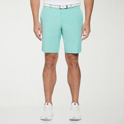 Pga Tour Flat - Front 4 - Way Stretch 9" Shorts - Cockatoo Heather thumbnail 1