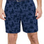 Pga Tour Men's Shadow Palm Printed 8" Golf Shorts - Insignia Blue
