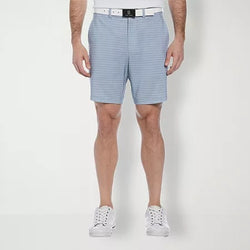 Pga Tour Regular Fit Golf Shorts 42 / 8 Grey Check [gray] thumbnail 1