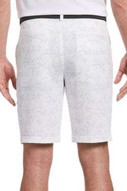 Pga Tour Seersucker Bamboo Print Shorts Bright White thumbnail 2
