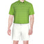 Pga Tour Short Sleeve Performance Polo Shirt - Green Flas