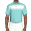 Pga Tour Short Sleeve Textured Performance Polo Shirt - Blue Curac
