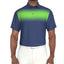 Pga Tour Short Sleeve Textured Performance Polo Shirt - True Navy