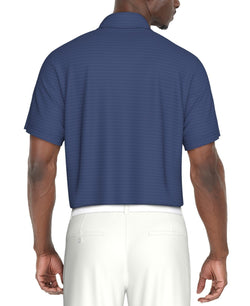 Pga Tour Short Sleeve Textured Performance Polo Shirt - True Navy thumbnail 4