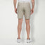 Pga Tour Striped 8" Golf Shorts - Chinchilla