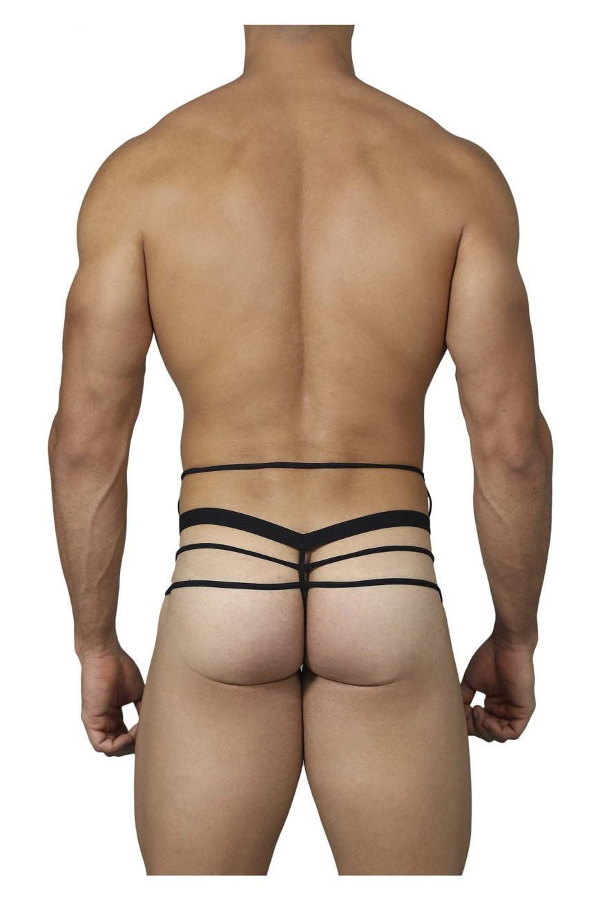 Pikante Black 0210 Experiences Mesh G-String