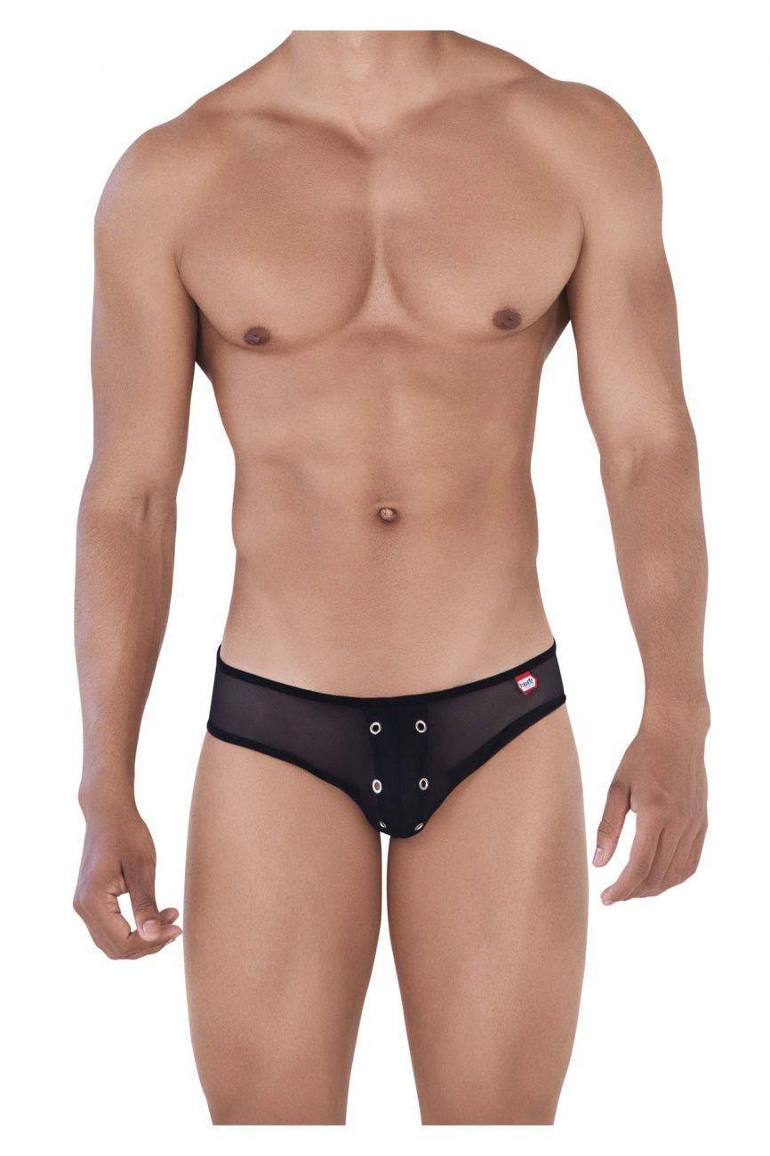 Pikante Black 0341 Wallace Jockstrap Brief