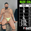 Pikante Black 1089 Hard Thong