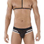 Pikante Black PIK 0495 Hot Harness Brief
