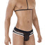 Pikante Black PIK 0495 Hot Harness Brief