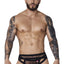 Pikante Black PIK 1093 Oomph Mesh Brief