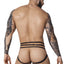 Pikante Black PIK 1095 Oomph Mesh Jockstrap