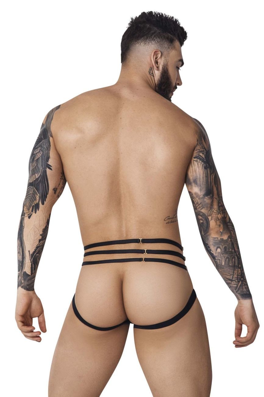 Pikante Black PIK 1095 Oomph Mesh Jockstrap