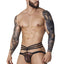 Pikante Black PIK 1095 Oomph Mesh Jockstrap