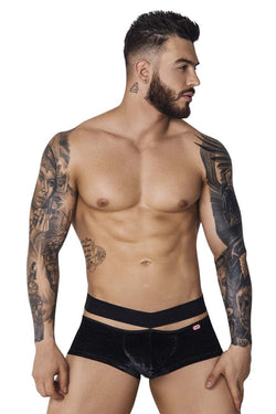 Pikante Black PIK 1096 Clandestine Velvet Trunk thumbnail 1