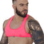 Pikante Fuchsia Sonar Crop Top