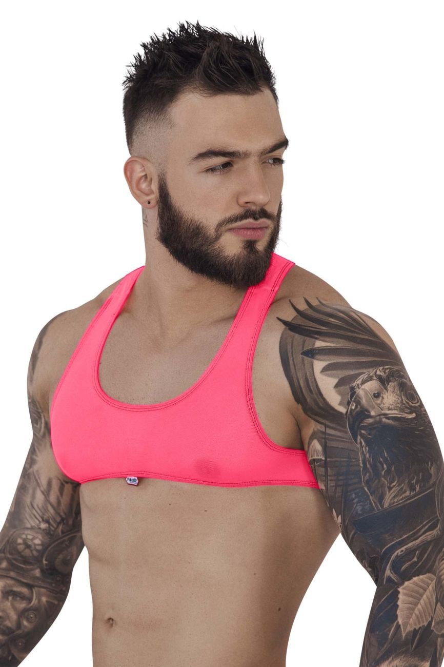 Pikante Fuchsia Sonar Crop Top