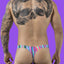 Pikante Green PIK 1829 Abstract Thong
