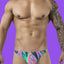 Pikante Green PIK 1829 Abstract Thong