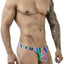 Pikante Green PIK 1829 Abstract Thong