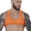 Pikante Orange Sonar Crop Top