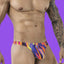 Pikante Purple PIK 1829 Abstract Thong