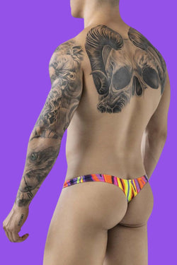 Pikante Purple PIK 1829 Abstract Thong thumbnail 3