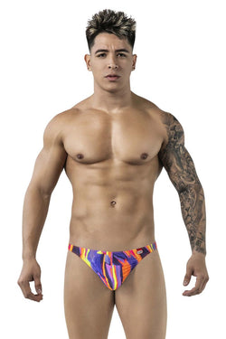 Pikante Purple PIK 1829 Abstract Thong thumbnail 2