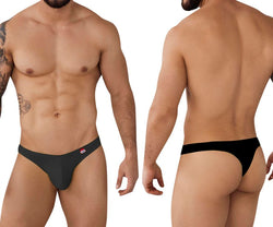 Pikante Men's Underwear PIK 0978X Angola Thongs Color Black thumbnail 1