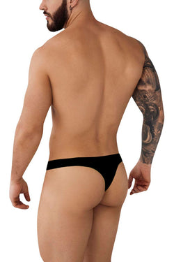 Pikante Men's Underwear PIK 0978X Angola Thongs Color Black thumbnail 3