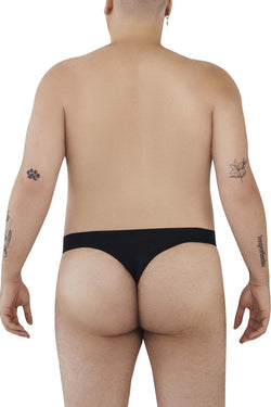 Pikante Men's Underwear PIK 1024X Terni Thongs Color Black thumbnail 3