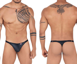 Pikante Men's Underwear PIK 1025X Perusa Thongs Color Black thumbnail 1