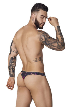Pikante Men's Underwear PIK 1077 Nucleus Thongs Color Black thumbnail 3