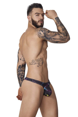 Pikante Men's Underwear PIK 1077 Nucleus Thongs Color Black thumbnail 4