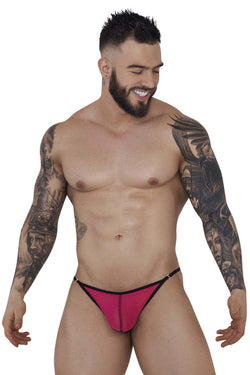 Pikante Men's Underwear PIK 1279 Sonar Thongs Color Fuchsia thumbnail 2