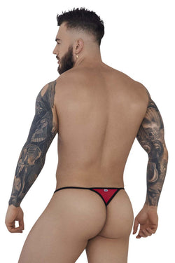 Pikante Men's Underwear PIK 1279 Sonar Thongs Color Red thumbnail 3