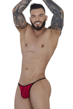 Pikante Men's Underwear PIK 1279 Sonar Thongs Color Red thumbnail 4