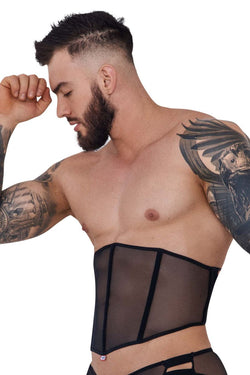Pikante Men's Underwear PIK 1288 Mutek Corset Color Black thumbnail 4