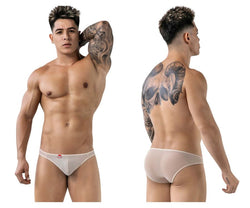 Pikante Men's Underwear PIK 1822 Luxury Briefs Color Beige Mesh thumbnail 1