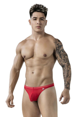 Pikante Men's Underwear PIK 1823 Luxury Thongs Color Red Mesh thumbnail 4