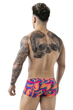 Pikante Men's Underwear PIK 1826 Kracent Trunks Color Orange thumbnail 3