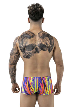 Pikante Men's Underwear PIK 1828 Abstract Trunks Color Purple thumbnail 3