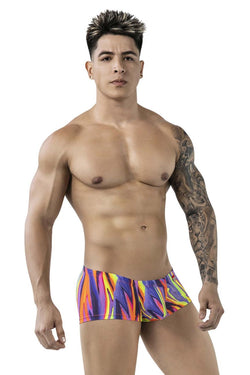 Pikante Men's Underwear PIK 1828 Abstract Trunks Color Purple thumbnail 4