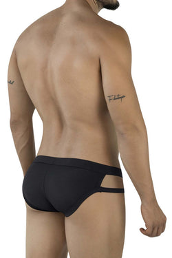 Pikante Men's Underwear PIK 2114 Lenox Briefs Color Black thumbnail 3