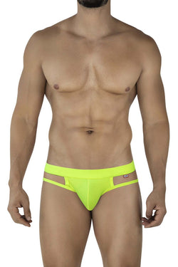 Pikante Men's Underwear PIK 2114 Lenox Briefs Color Neon Green thumbnail 2